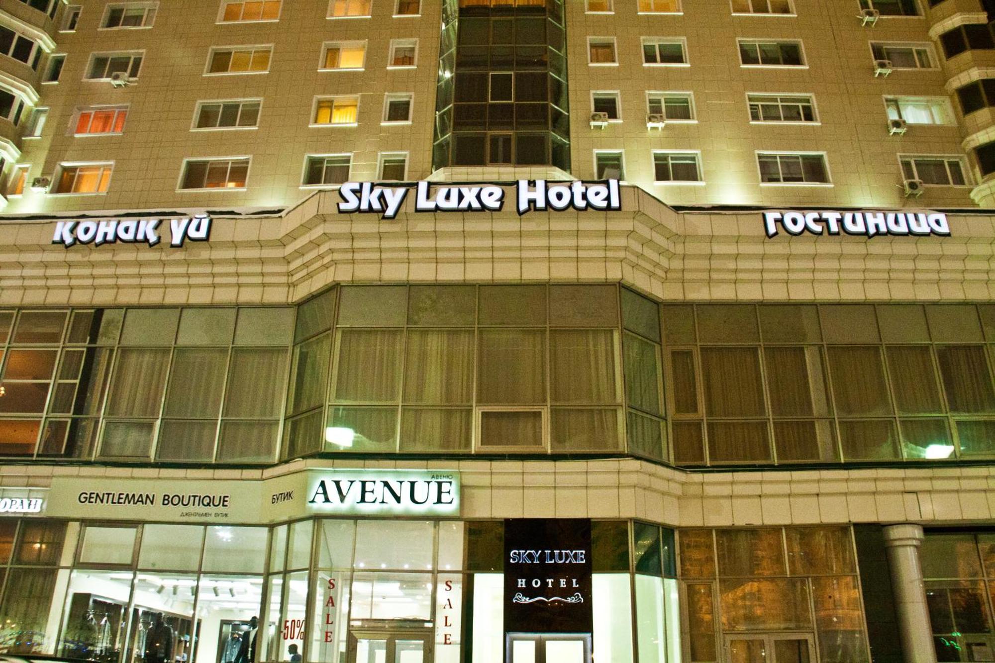 Sky Luxe Hotel Astana Exterior foto